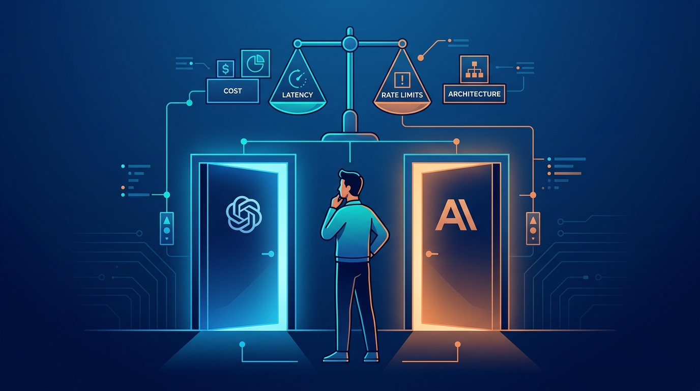 OpenAI vs Anthropic in Production: A Backend Engineer's Decision Framework (Not Another Benchmark Post)